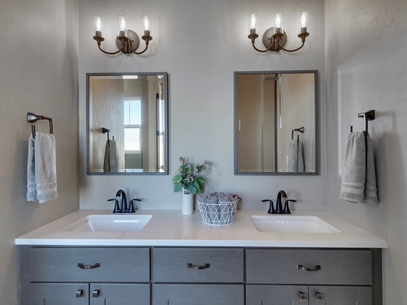Elegant Vanity and Fixtures